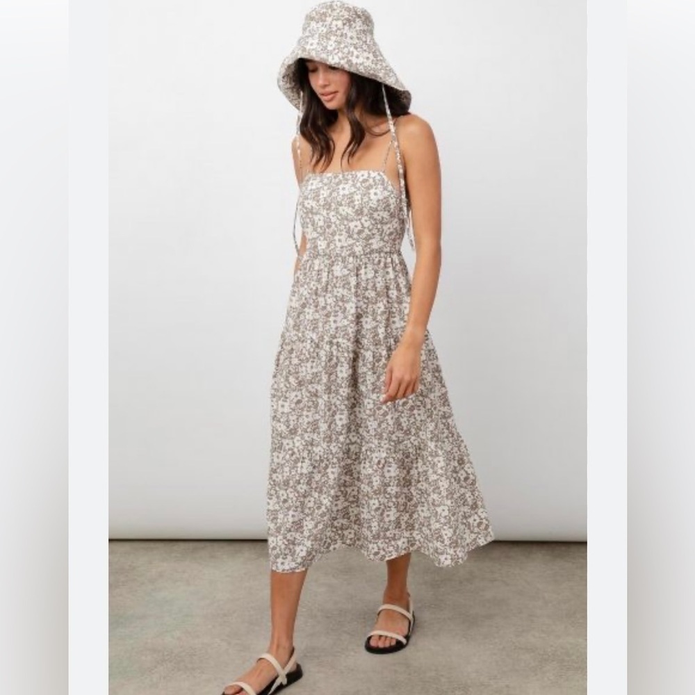 Rails Leni Tiered Midi Dress XL NWT